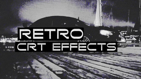 Retro CRT Effects