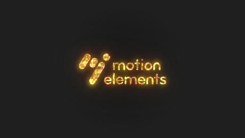 The logo appears with glowing pixels