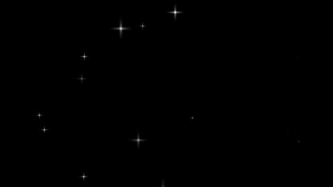 Subtle Static Sparkle Particle Overlay