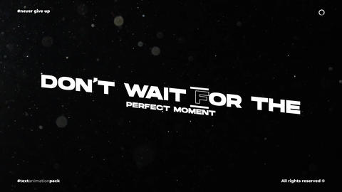 Fast Text Animation \ MOGRt