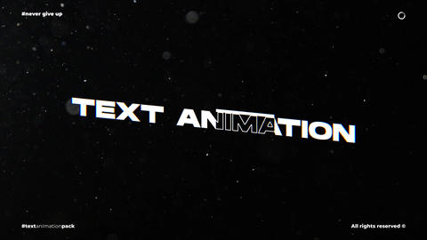 Fast Text Animation \ AE