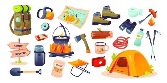 Camping Equipment and Outdoor Adventure Essentials