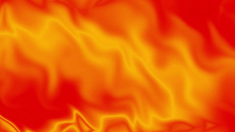 Abstract fiery orange and yellow flowing background