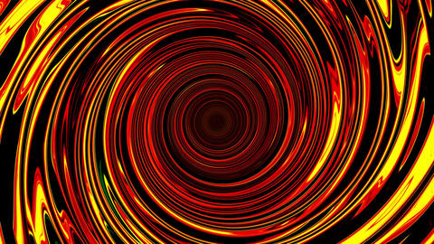 Abstract fiery vortex with red, yellow, and black swirling patterns