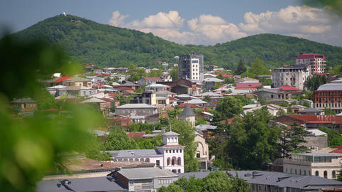 Kutaisi cityscape in summer. Georgia