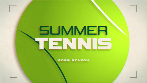 Tennis Sports Opener
