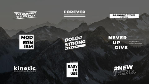 Animated Text Titles | Text Animation | AE