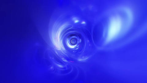 Blue Spiral Tunnel VJ Loop