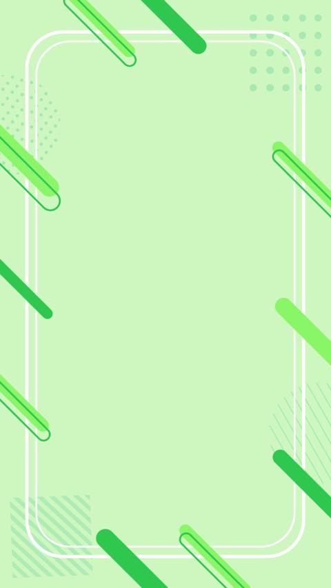 Cute, pop-style geometric frame background in pastel colors