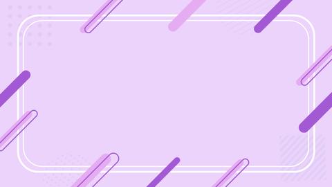 Cute, pop-style geometric frame background in pastel colors