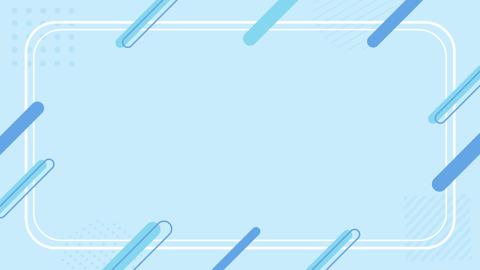 Cute, pop-style geometric frame background in pastel colors