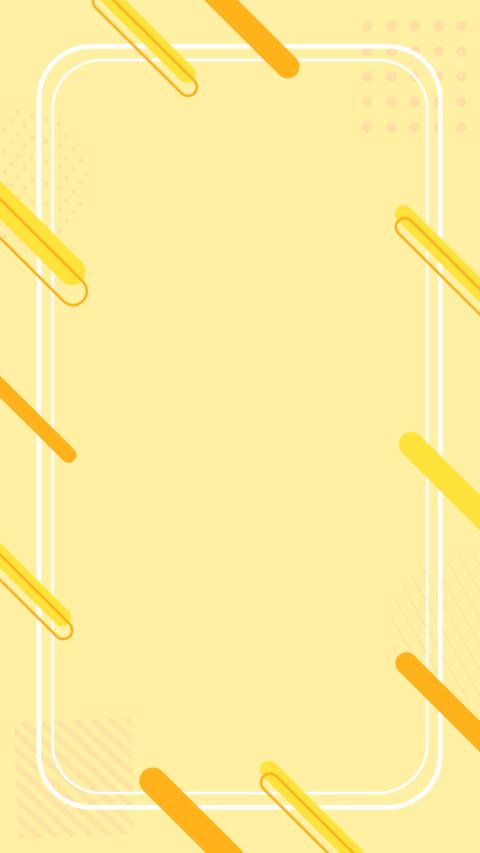 Cute, pop-style geometric frame background in pastel colors