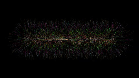 Colourful line streaks b343