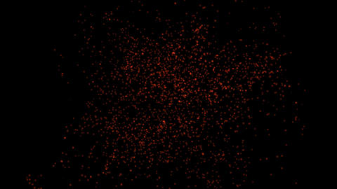 Explosion of 3 symbol 3d