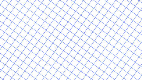 Minimalist Grey Tilting Grid Geometric Lines Pattern Animation on White Background Loop Motion