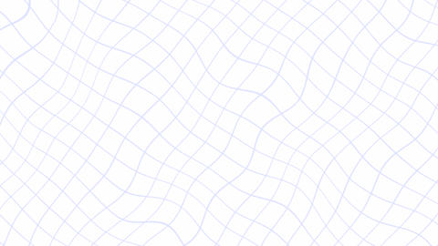 Wavy Distorted Grid Lines Background Animation with Fluid Motion