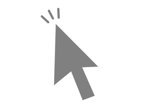 Illustration of a mouse pointer (mouse cursor)