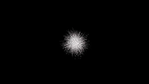 Abstract light explosion effect background (4K, looping)