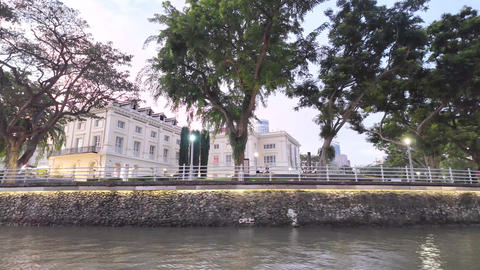 Colonial era buildings turn museum, historic architectures along the Singapore River