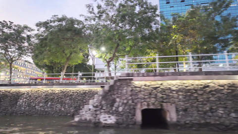 Colonial era buildings turn museum, historic architectures along the Singapore River