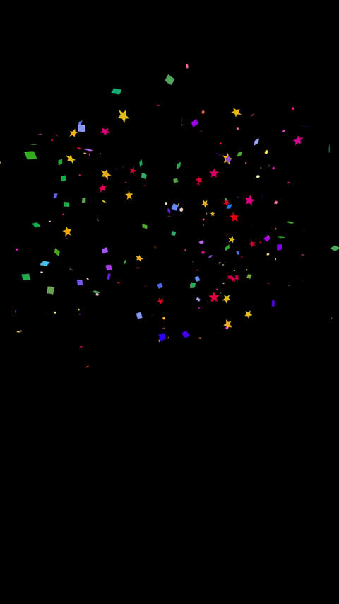 Confetti that pops out in 3D / Confetti_2e