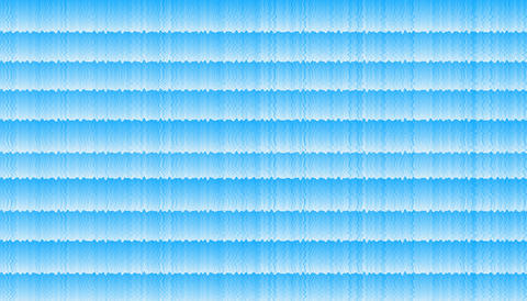 Blue Background Abstract Geometric Horizontal Wavy Stripes Banner Design