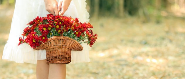 Bouquet flower girls