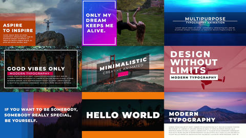 Typography Titles