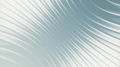 Light Silver Turquoise Diagonal Waves 4K