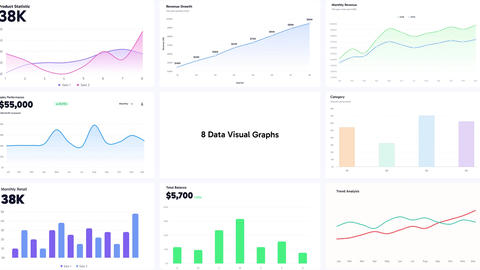 SaaS UI Data Visuals