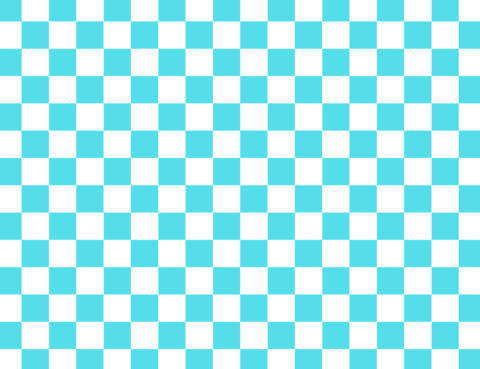 Checkered Pattern Illustration in Blue edition