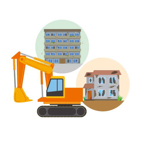 Excavators and the Demolition Industry