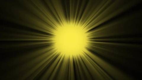 Bright Light Burst Explosion Animation Black Background