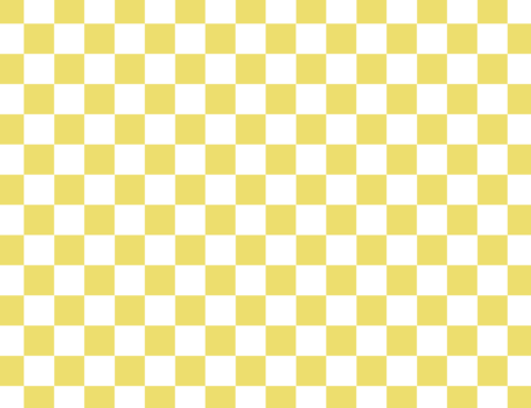 Checkered Pattern Illustration in yellow edition
