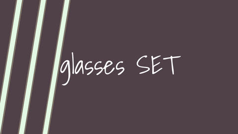 Glasses set