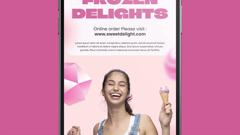 Frozen Delights Vertical Promo