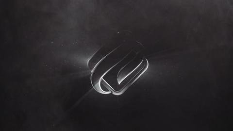 Mystical Cinematic Smoke Rays Logo MOGRT