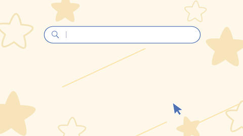 Search Bar and Review Card Appearing Service Introduction Motion Graphics