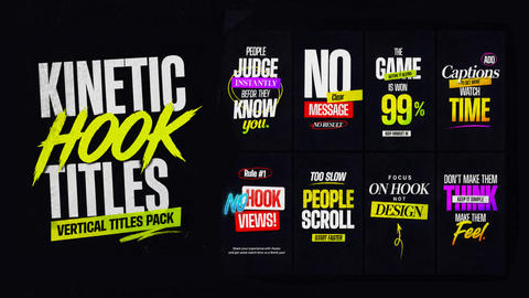 Kinetic Hook Titles