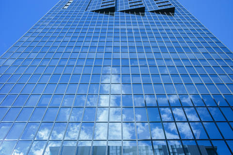 high rise buildings in office area