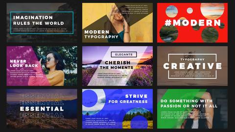 Typography Titles V 2