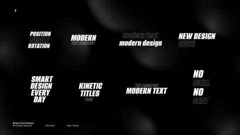 Modern Text Animation