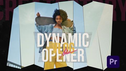 Dynamic Vlog Opener for Premiere Pro