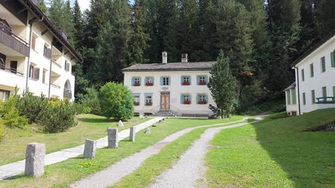 Summer residence of German philosopher Friedrich Nietzsche