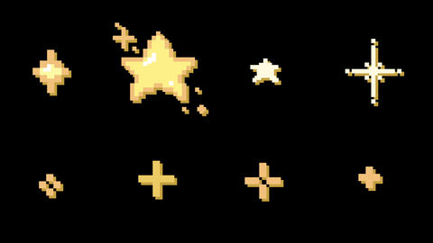 8bit star set