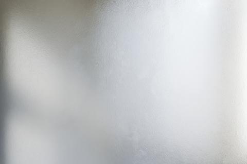 Frosted Glass Texture with Tactile Imperfect Soft Blur and Neutral Light