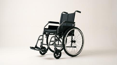 Medical wheelchair equipment for patient mobility in clinic