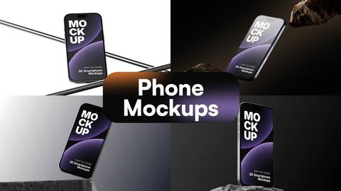 Stone & Steel Phone Mockup