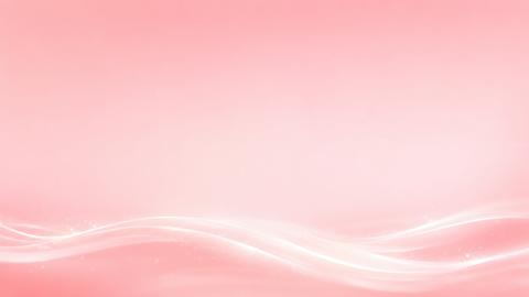 Minimal Pink Abstract Background with Glowing Curved Waves for Presentation
