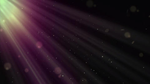 The abstract sunlight in the black background